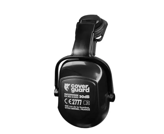 Helmet Headset Coverguard 30DB 6MX3000NSI Black
