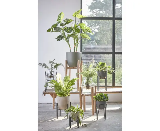 Stand for pots black Blom 29.5x29.5x50 cm