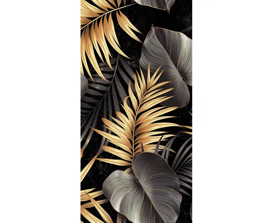 Porcelain tile Itaca MONZON BLACK DECOR B HIGH GLOSSY 600X1200