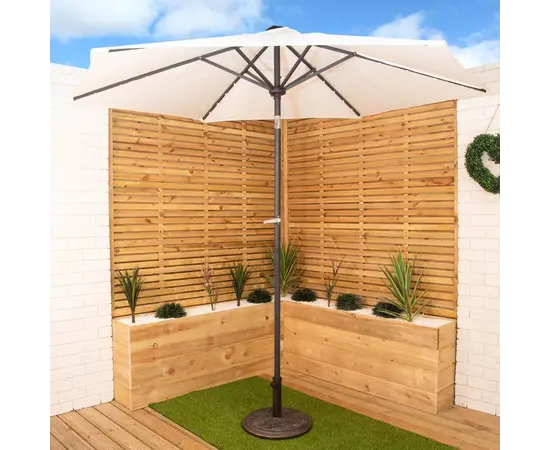 Sun umbrella beige Koopman 270 cm