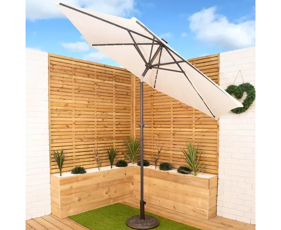 Sun umbrella beige Koopman 270 cm