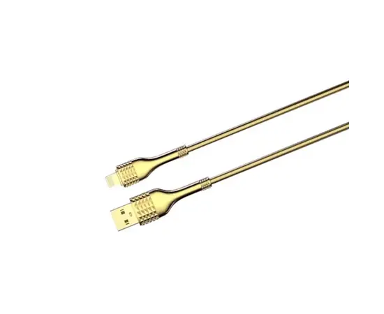Кабель LDNIO 30W LS651I USB3.0 to Lightning Fast Charge 1M Золотой