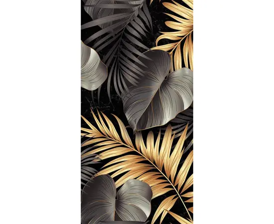 Porcelain tiles Itaca MONZON BLACK DECOR A HIGH GLOSSY 600X1200
