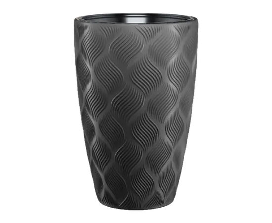 Горшок цветочный FORM PLASTIC Flow Slim 30 anthracite 4720-014