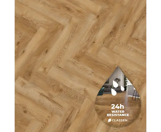 Laminate Classen Ville HB Almagro Oak AC4/32 643x131x8 4V