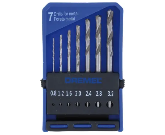Set of drills for wood Dremel 2615062832 0.8-3.2 mm 7 pcs