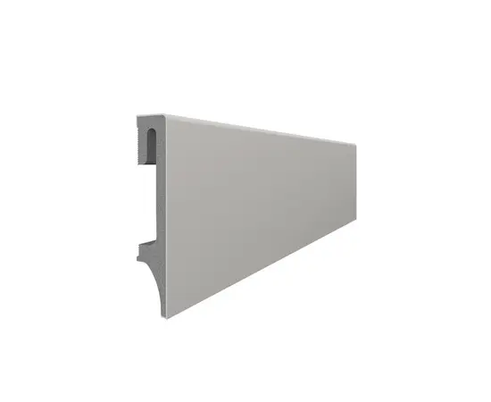 Плинтус VOX Profile Espumo ESP203 2400x80x16 мм теплый серый