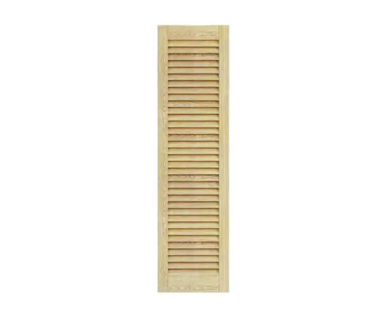 Двери жалюзийные деревянные Сосна Woodtechnic 1400х494 мм