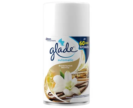 Сменный аэрозольный баллон SC Johnson Glade Automatic Ванильные мечты 269 мл