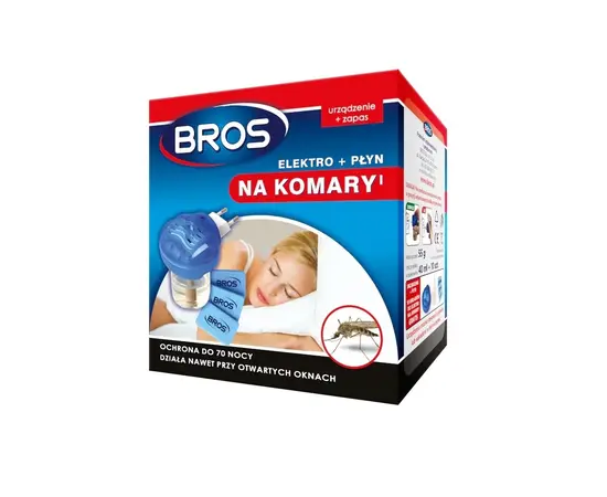 Жидкость против комаров и электрофумигатор BROS