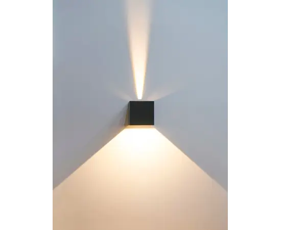 გარე სანათი LED IEK 6W 4000К IP65 ნაცრისფერი
