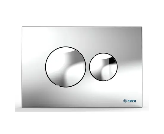 Button for installation Nova 7312 chrome
