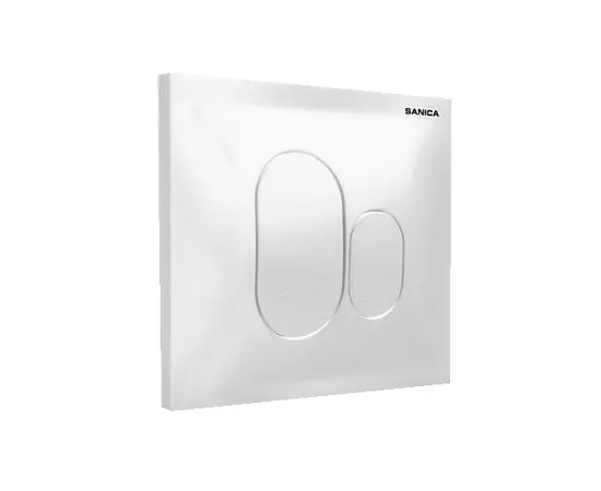 Installation button Sanica P01 White