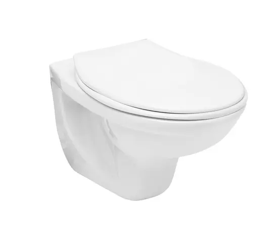 Set Siamp Ingenio Extenso Hung toilet + installation + button