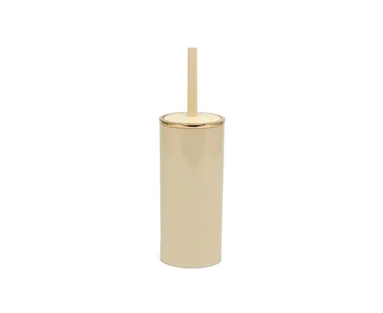 Toilet brush Primanova Lenox Beige-Gold