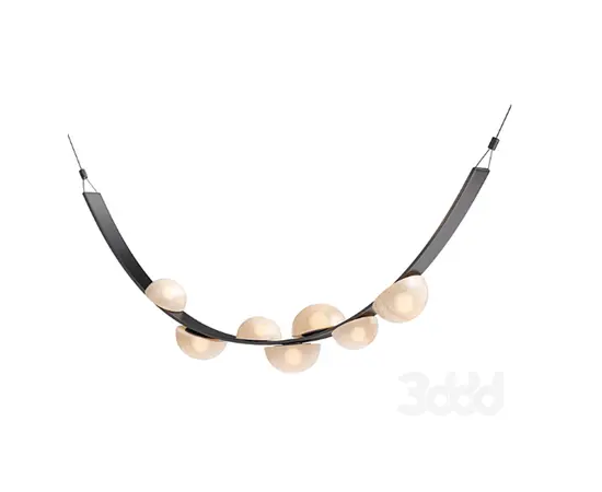 ჭაღი Pendent LED 3000K UX8125 შავი