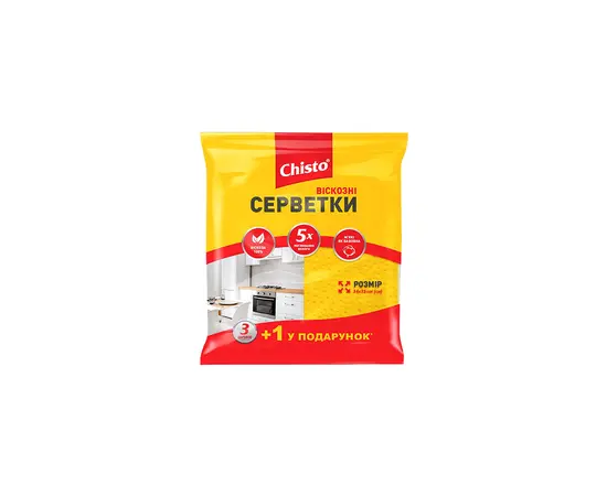Table cloth viscose Chisto VISCOSE 3+1pcs