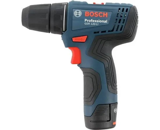 სჭვალსახრახნი Bosch GSR 120-LI (2X2,0AH)