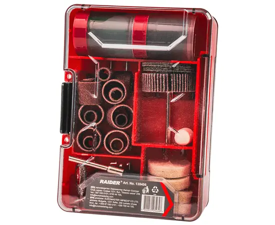 Accessory set for micro tool Raider 138406 96 pcs Accessory set for micro tool Raider 138406 96 pcs