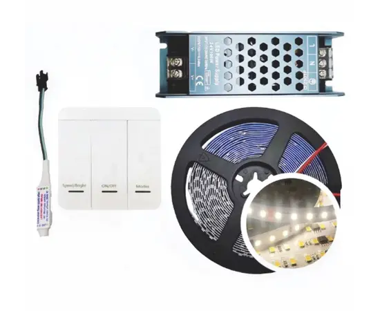ლენტი LED Guoye 120 10м 100W 24V 3000K თბილი თეთრი