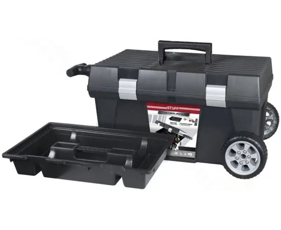 ყუთი ინსტრუმენტებისთვის Patrol Stuf Alu Basic 26" 620X380X330 მმ (SKRW26BALSCZAPG001)