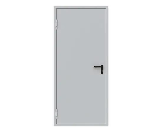 Oгнестойкая металлическая дверь Padilla UF009 7035L REVE серый 63х990х2140 мм
