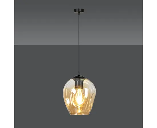 საკიდი EMIBIG Istar 1 E27 1x MAX 60W შავი MIODOWY