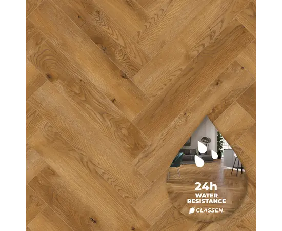 ლამინატი Classen Ville HB მუხა Benicarlo AC4/32 643x131x8 4V