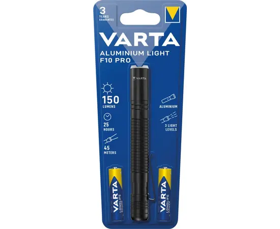 Torch Varta Aluminium Light F10 Pro 150lum