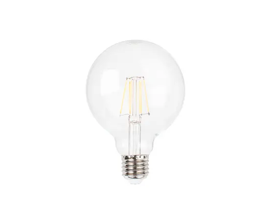 ნათურა New Light LED E27 8W 3000K G95 CL