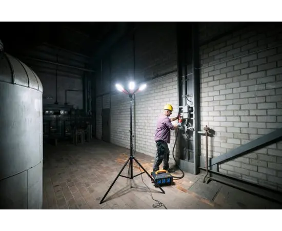 პროჟექტორი LED Brennenstuhl 185W 6 360° ProfessionalLINE Mobile