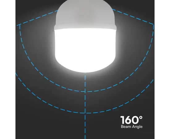 ნათურა LED V-TAC 23577 T160 E27 60W 6500K