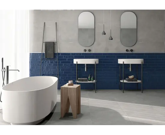 კაფელი Tau Ceramica Rvto TU.GL.MAIOLICA ROYALBLU 7,5x30სმ