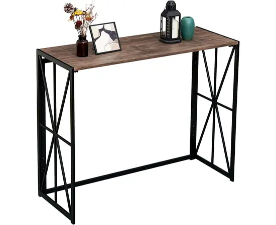 მაგიდა კომპიუტერის 100x38x80 სმ BLACK+BROWN