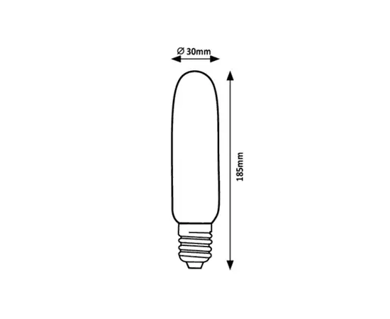 Lamp Rabalux LED E27 5W 4000K T30 h185 Filament 79005