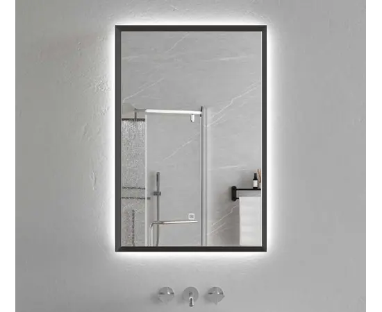 სარკე Led LM-107-BLACK 60x80 სმ