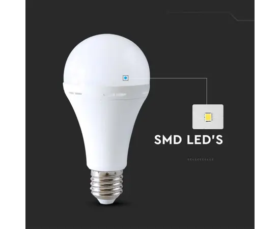 Lamp V-TAC 15W 4000K E27 7795 A90 with battery