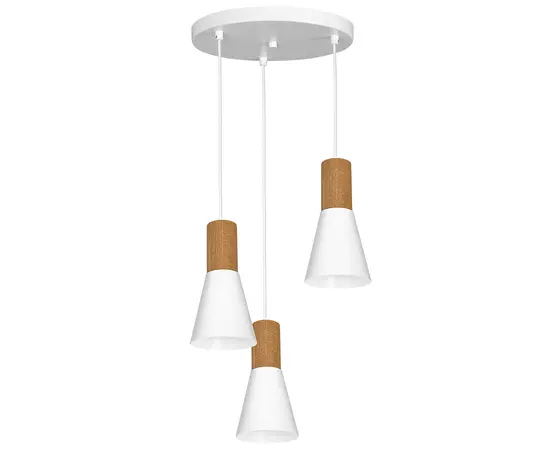 Hanger Luminex 1984 Edmon 3 E27 15W white