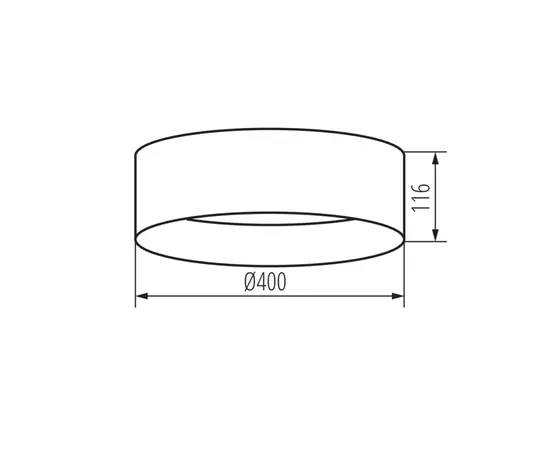 Потолочный светильник Kanlux 36509 RIFA LED 17.5W WW N2