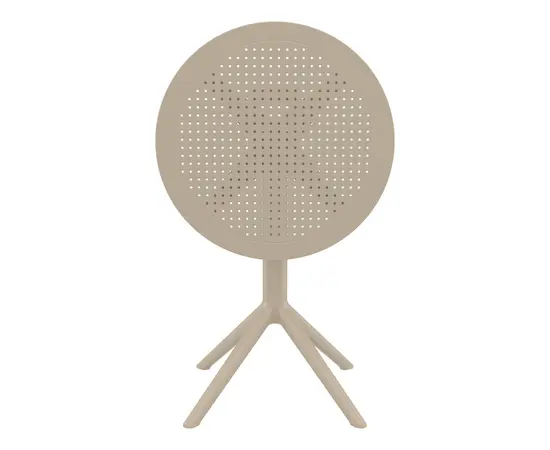 Table gray-brown Sky Pearl 74x60 cm