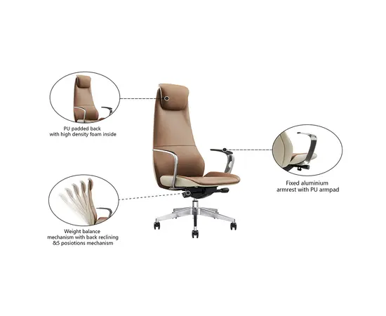 Office chair High back office chair (Caleb-H)
