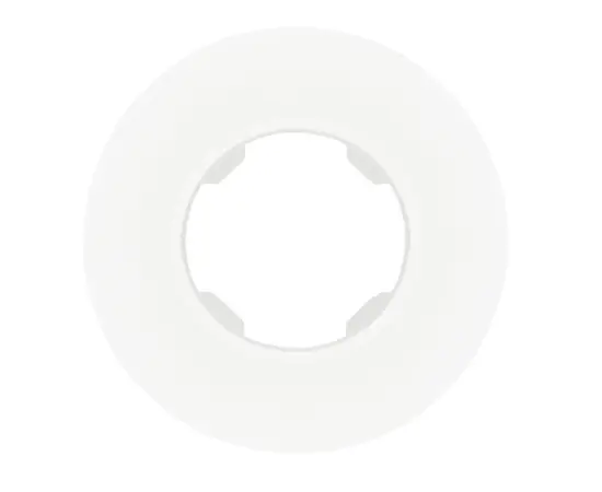 Frame round DPM Soul SEU5001W 1 sectional white