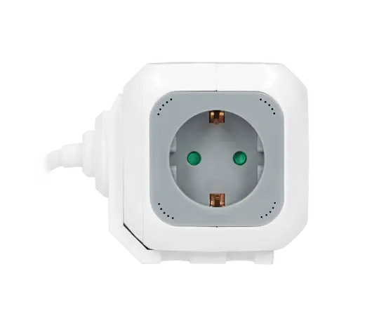 დამაგრძელებელი კუბი  ORNO 4 1.5მ 2 USB Schuko