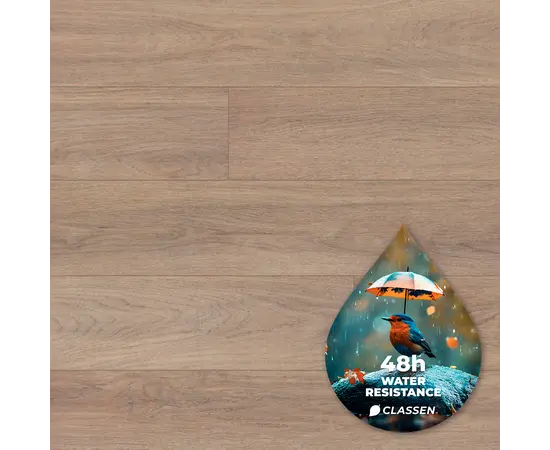 Laminate Classen Elegance Tradition oak Sevilla 1285x192x8 mm AC5/33 4V