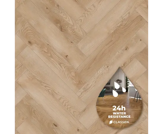 Laminate Classen Ville HB Orpesa Oak AC4/32 643x131x8 4V