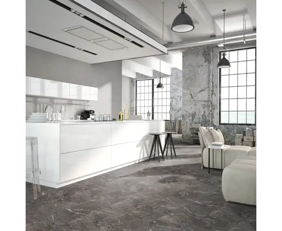 Laminate Classen Visiogrande WR black granite 604X280X8 mm AC4/32 4V