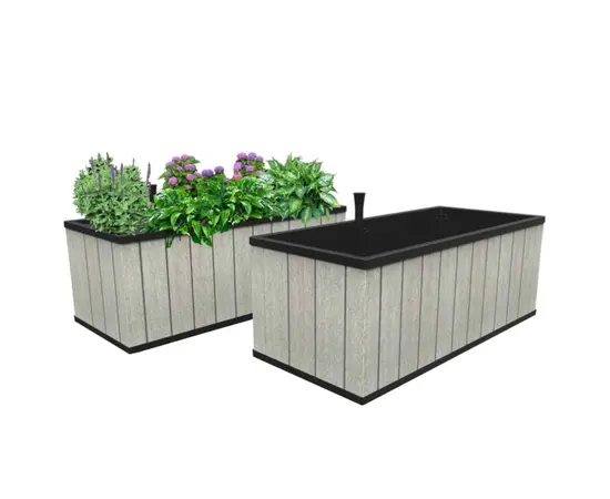 Горшок цветочный Keter Sequoia Large planter 131.4x58x50 см