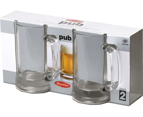 ლუდის ჭიქა Pasabahce Pub 955299 300 მლ 2 ც