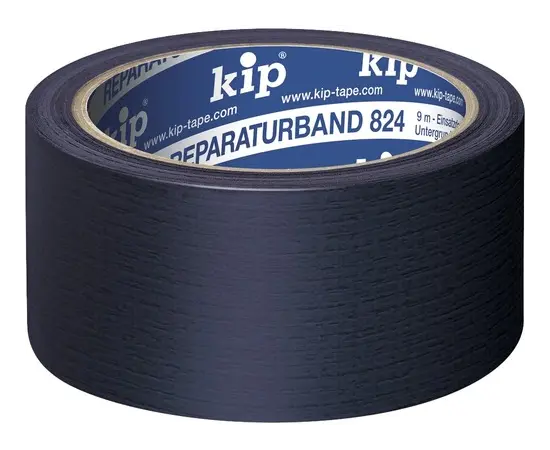 ლენტი უნივერსალური ძლიერი წებვადი - შავი Kip 5х50м.