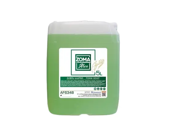 Foam soap Zoma 5L HDPE aloe